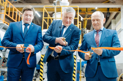 Завод «Петерпайп» открыл новую линию по производству полиэтиленовых труб для транспортировки газа.